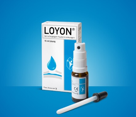 Packshot LOYON® – bei schuppigen Hauterkrankungen